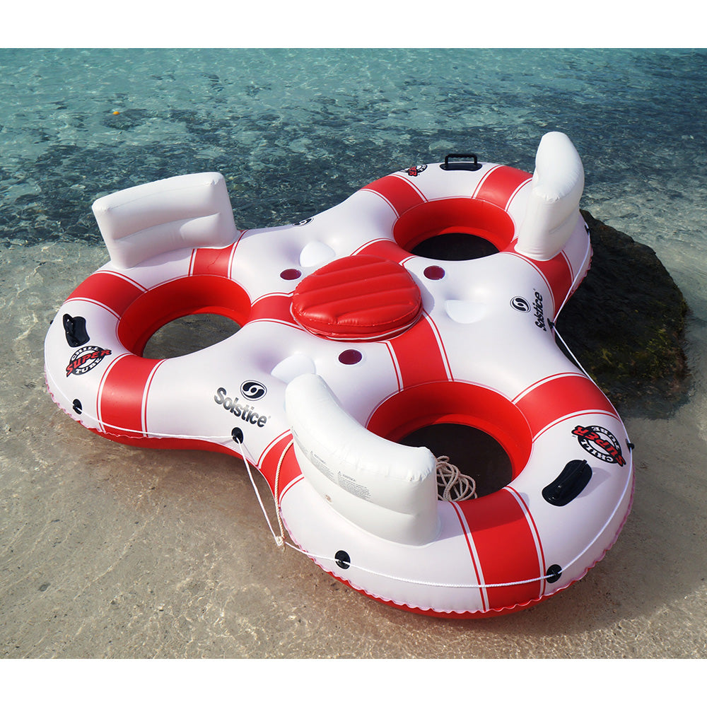 Solstice Watersports Super Chill 3-Person River Tube w/Cooler