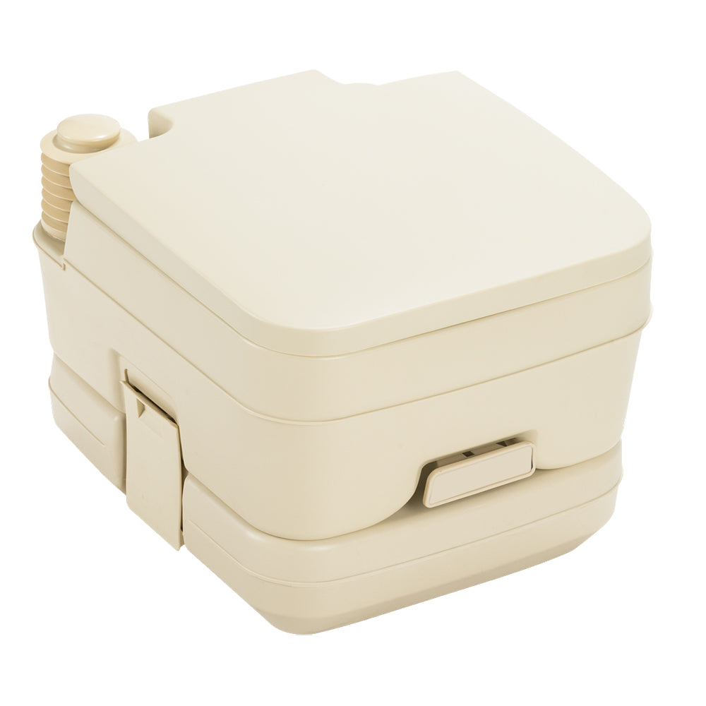Dometic 962 Portable Toilet - 2.5 Gallon - Parchment