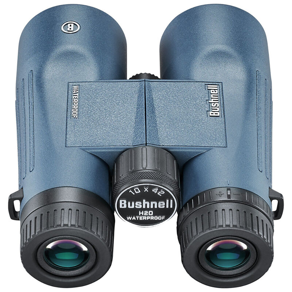Bushnell 10x42mm H2O Binocular - Dark Blue Roof WP/FP Twist Up Eyecups