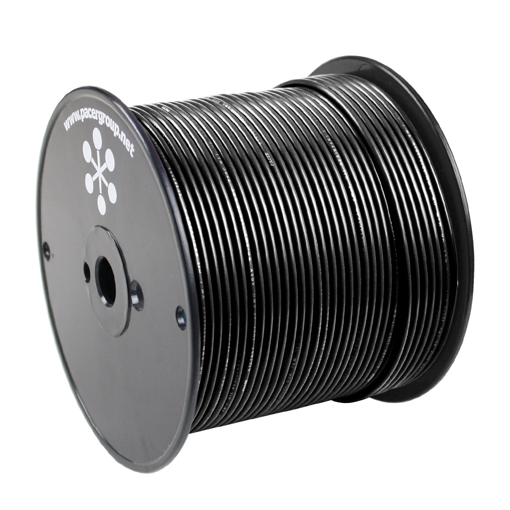 Pacer Black 18 AWG Primary Wire - 500'