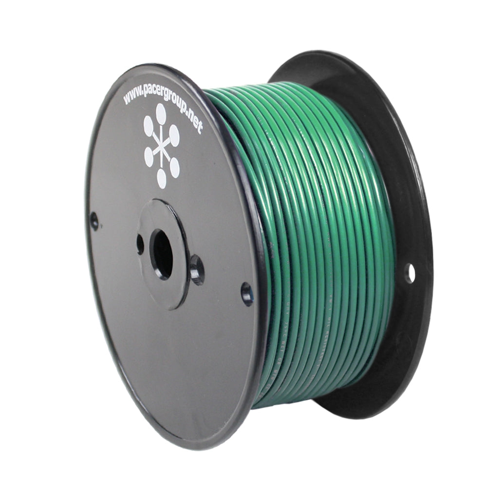 Pacer Green 14 AWG Primary Wire - 250'