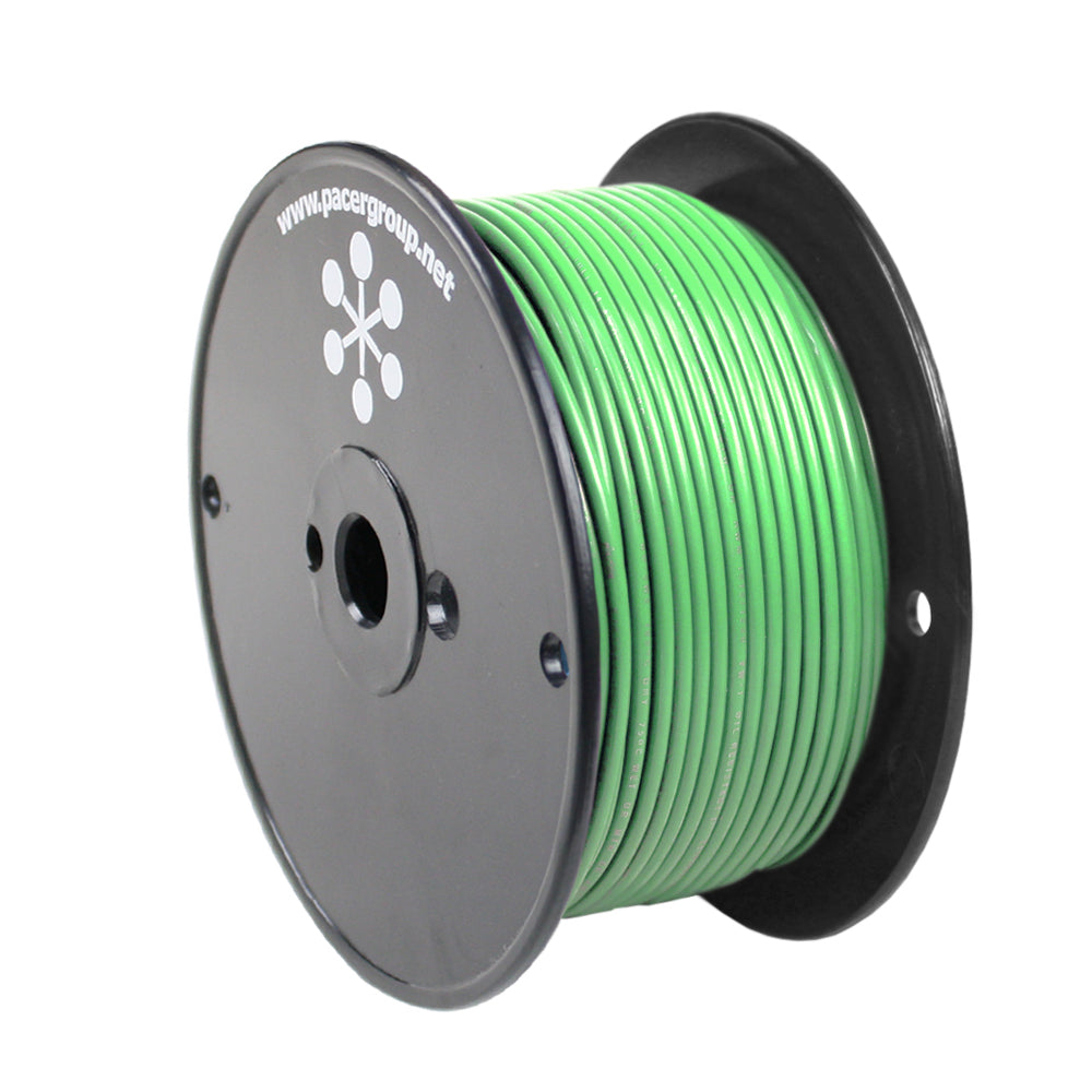 Pacer Light Green 14 AWG Primary Wire - 250'
