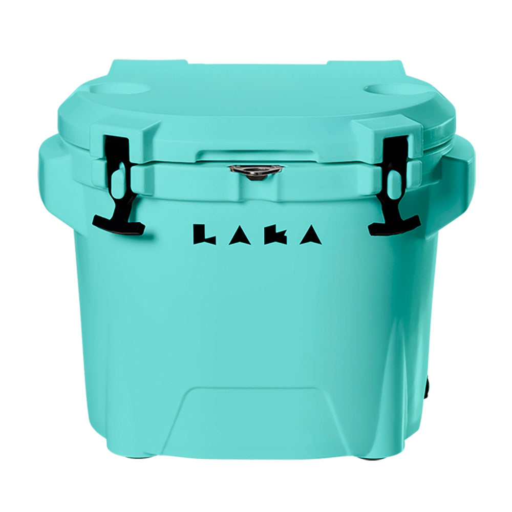 LAKA Coolers 30 Qt Cooler w/Telescoping Handle & Wheels - Seafoam