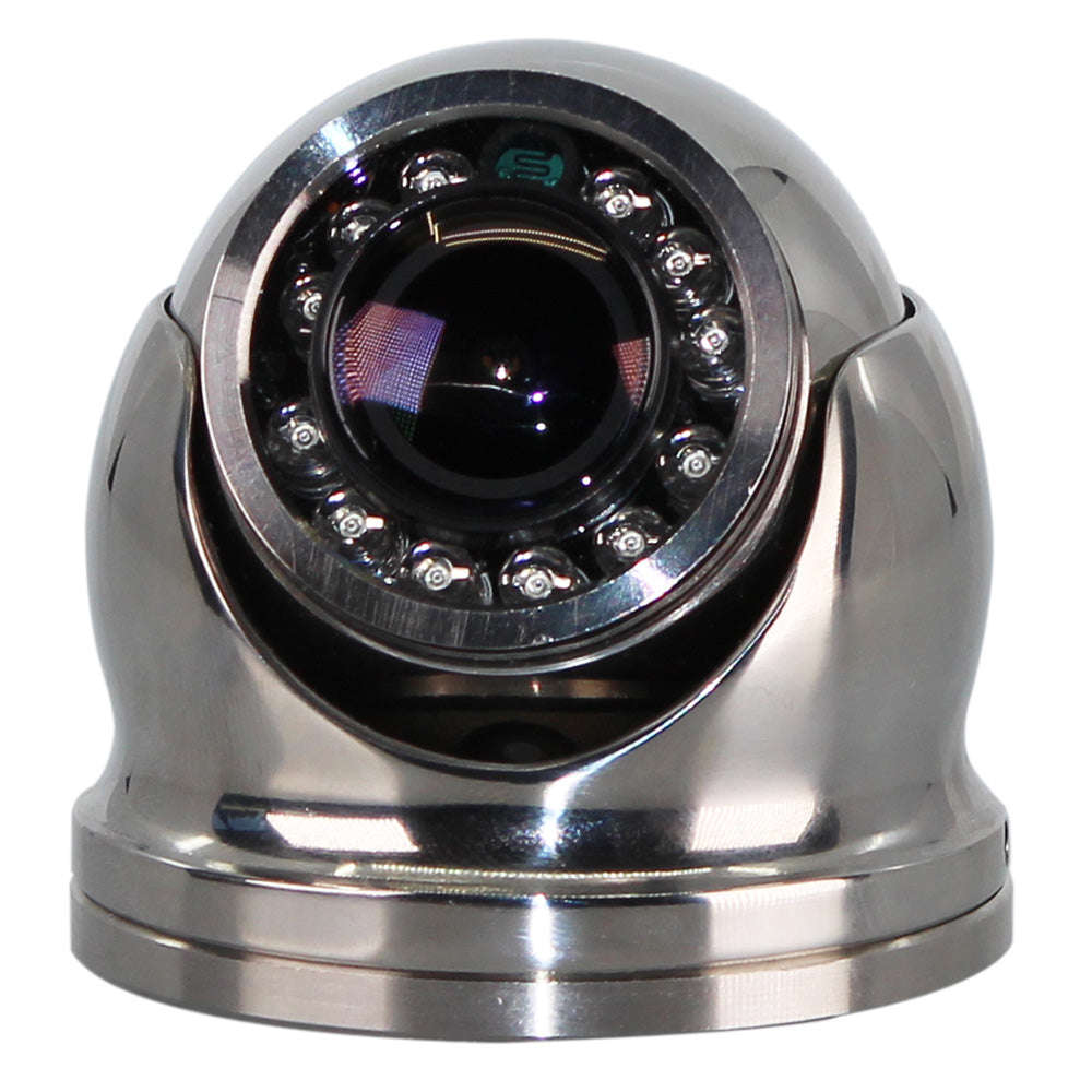 Iris High Definition 3MP IP Mini Dome Camera - 2MP Resolution - 316 SS & 120-Degree HFOV - 2.8mm Lens