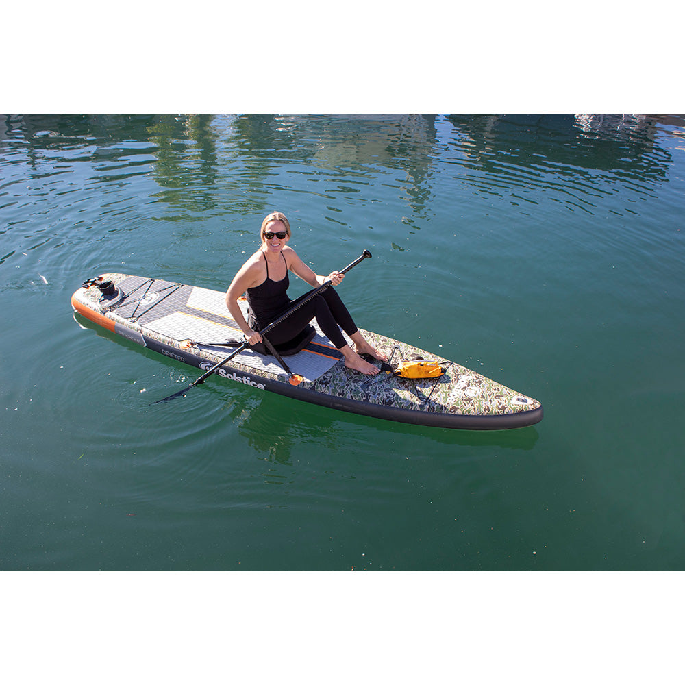 Solstice Watersports 11'6" Drifter Fishing Inflatable Stand-Up Paddleboard Kit